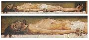 The Body of the Dead Christ in the Tomb and a detail